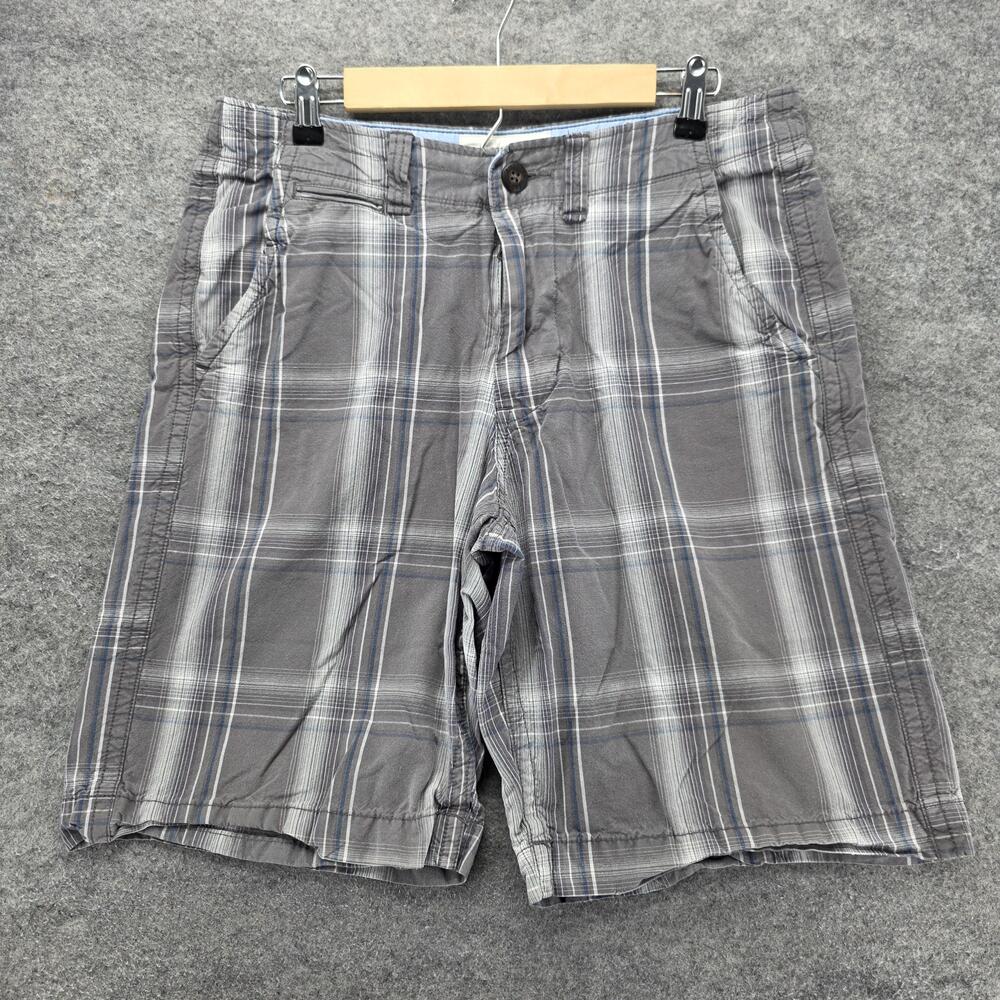 American Eagle Outfitters Shorts Mens 32 Waist Gray Bermuda Pockets 11 Inseam